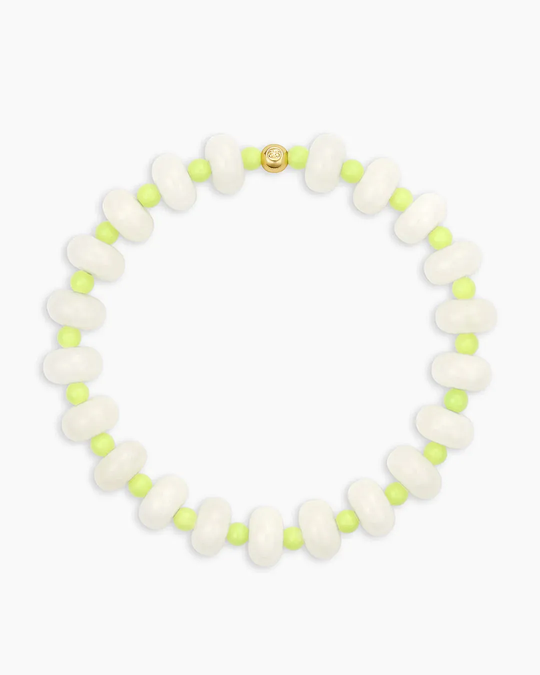 Palma Bracelet ~ White Chalcedony