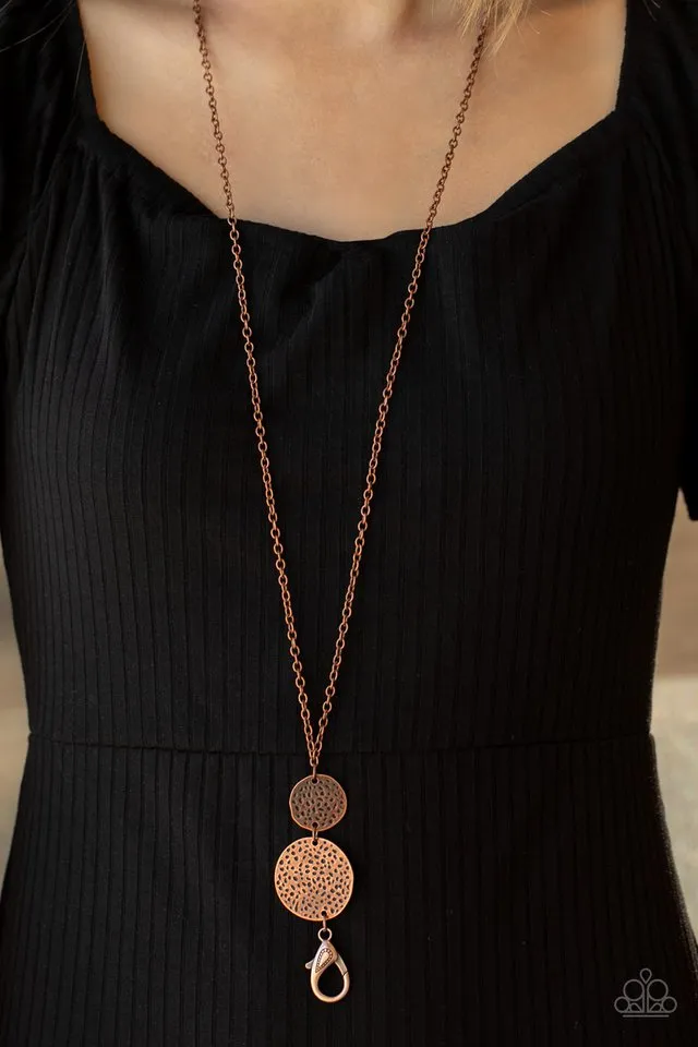 Paparazzi Necklace ~ Shoulder To Shoulder - Copper