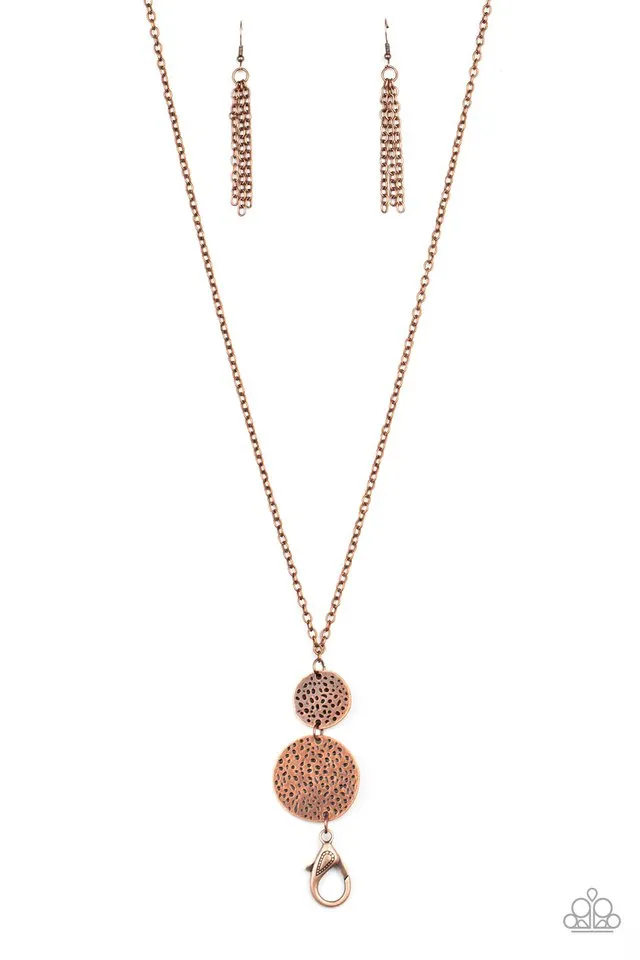 Paparazzi Necklace ~ Shoulder To Shoulder - Copper