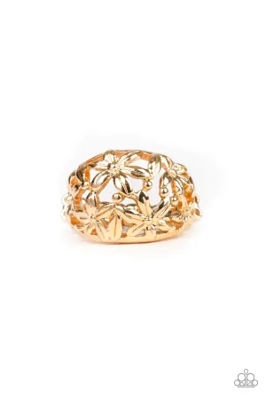 Paparazzi Ring ~ Haute Havana - Gold