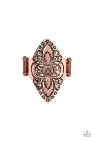 Paparazzi Ring ~ Tahiti Trek - Copper