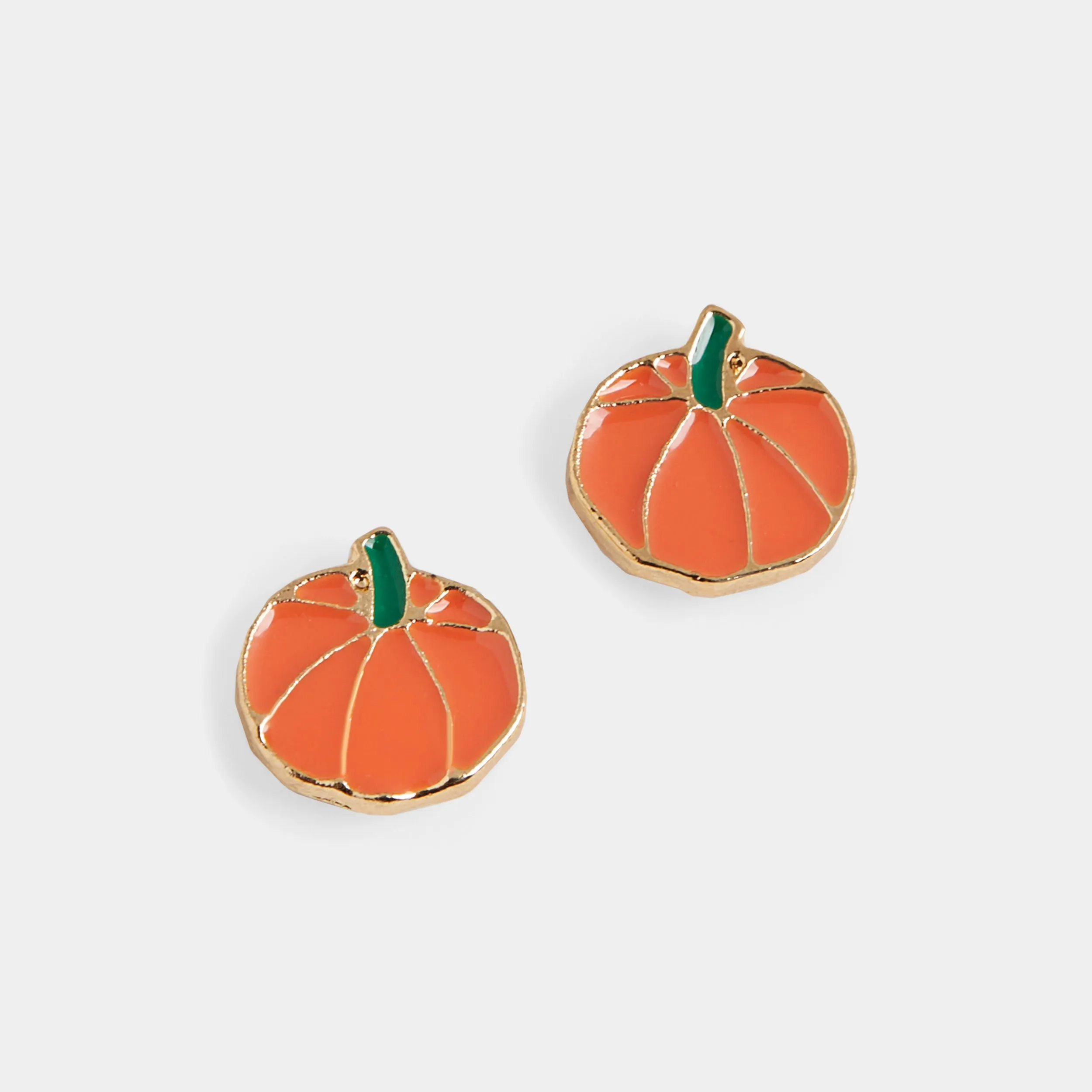 Pumpkin Stud Earring