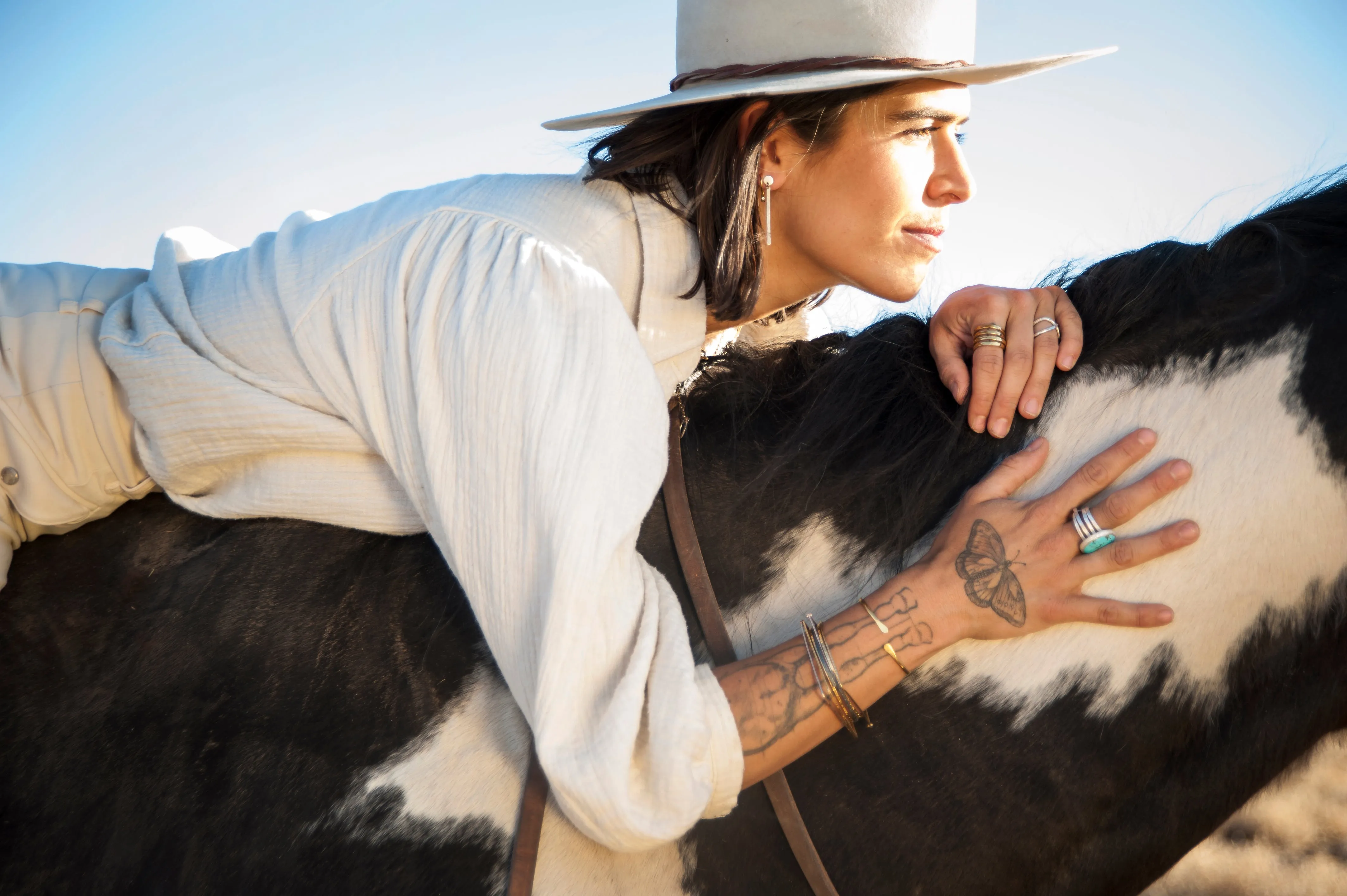 Ranch Post Earring