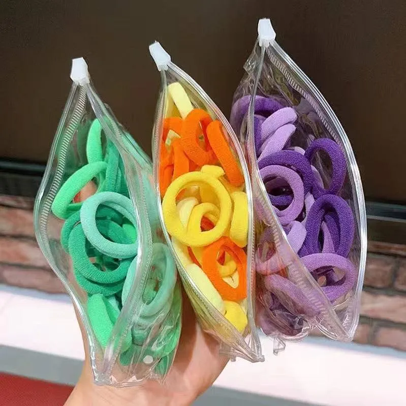 Seamless color gradient Hair ring 50 pcs AC-010012