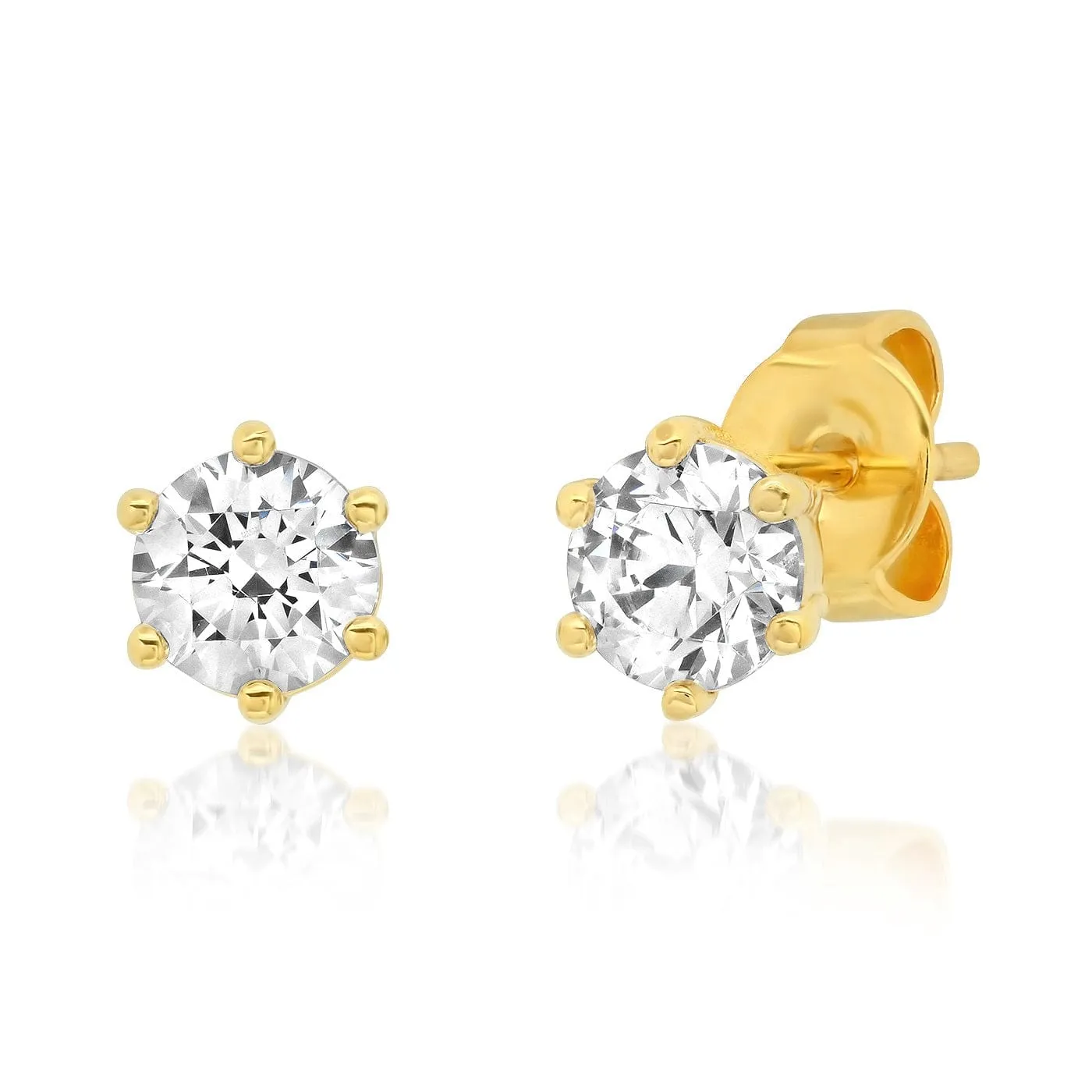 Solitaire Cz Stud