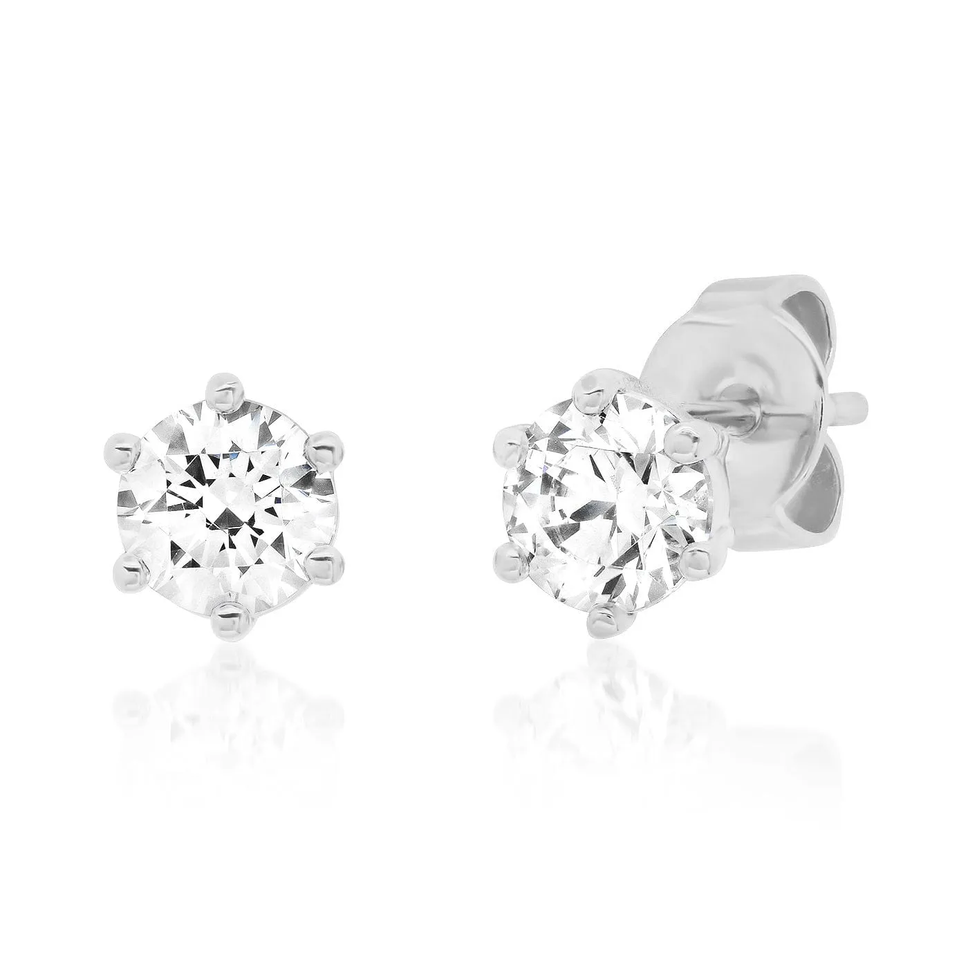 Solitaire Cz Stud