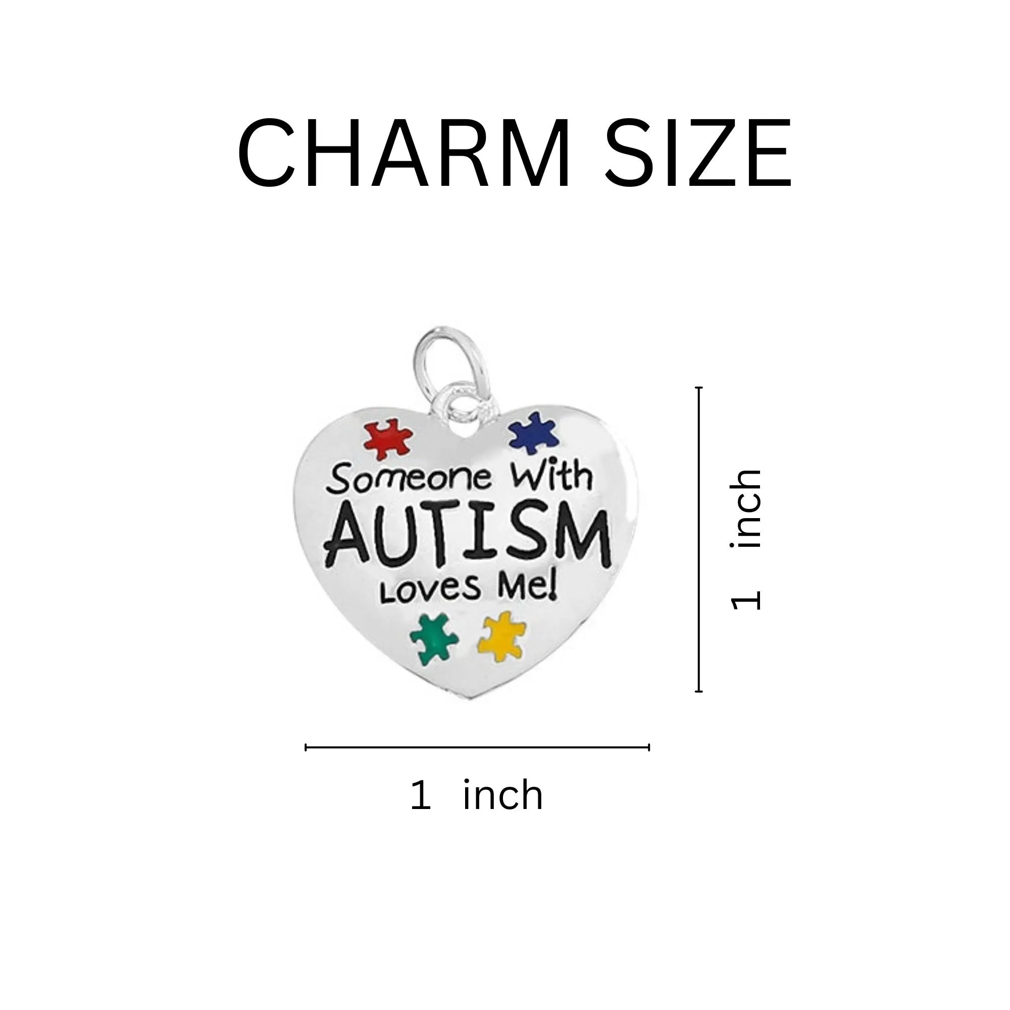 Someone Loves Me Autism Charm Bracelets