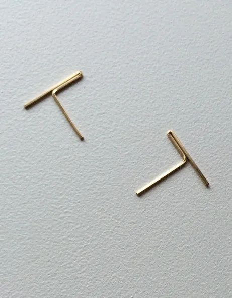 Staple Stud Earrings