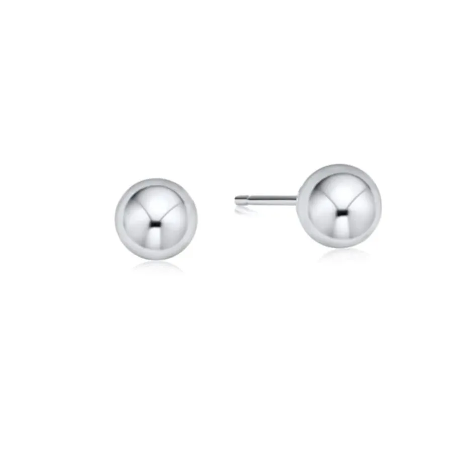 Sterling Silver - Classic Ball Studs