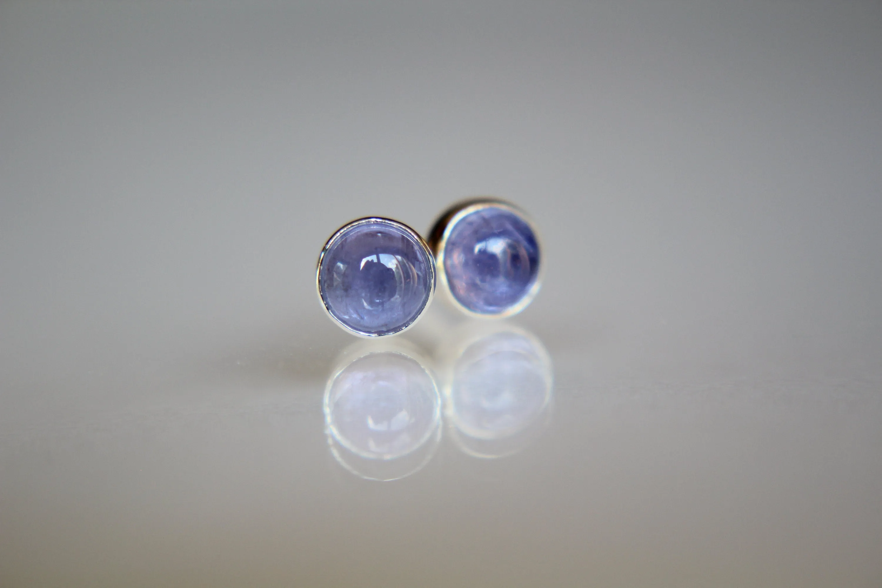 Tanzanite Earrings, Gemstone Earrings, Sterling Earrings, Post Earrings, Tanzanite Post Earrings, Small Earrings, Minimalist Earrings, Gift