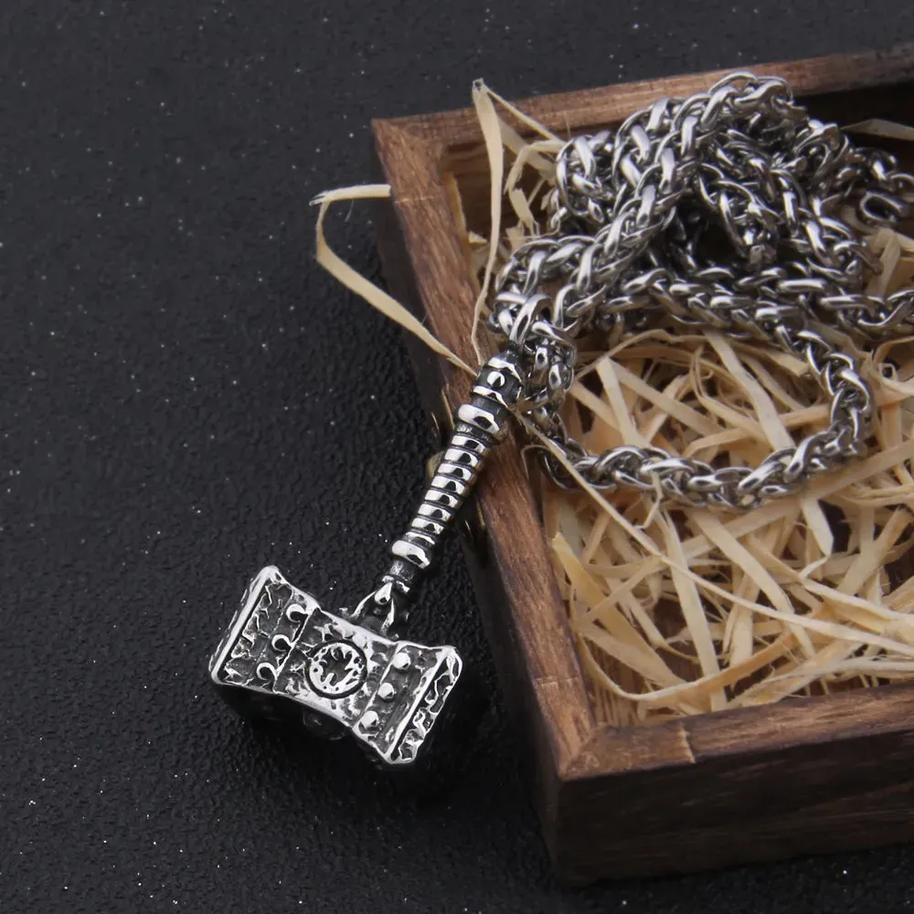 Thor's Viking Mjolnir Necklace