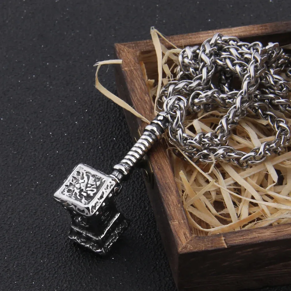 Thor's Viking Mjolnir Necklace