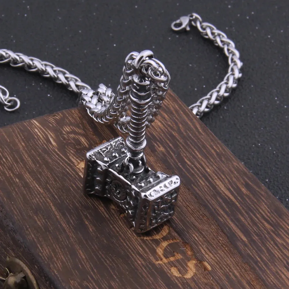 Thor's Viking Mjolnir Necklace