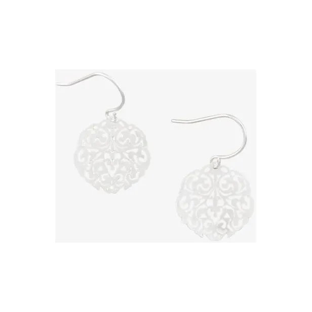 Tiger Tree Silver Mini Filigree Earrings