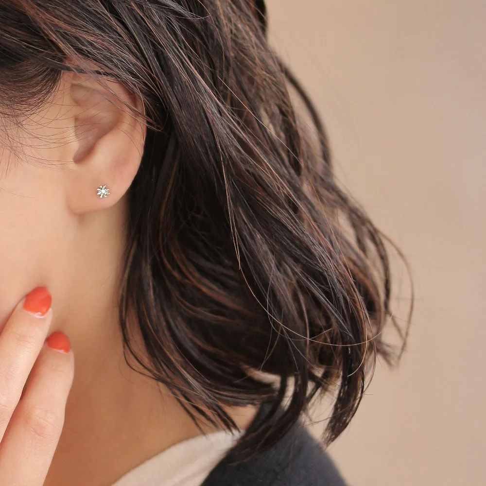 Tiny Flower Studs