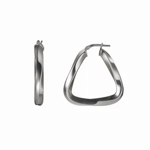 Triangle Hoop Earrings