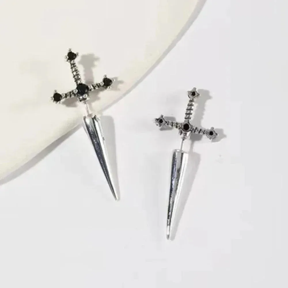 Viking Sword Fashion Earrings